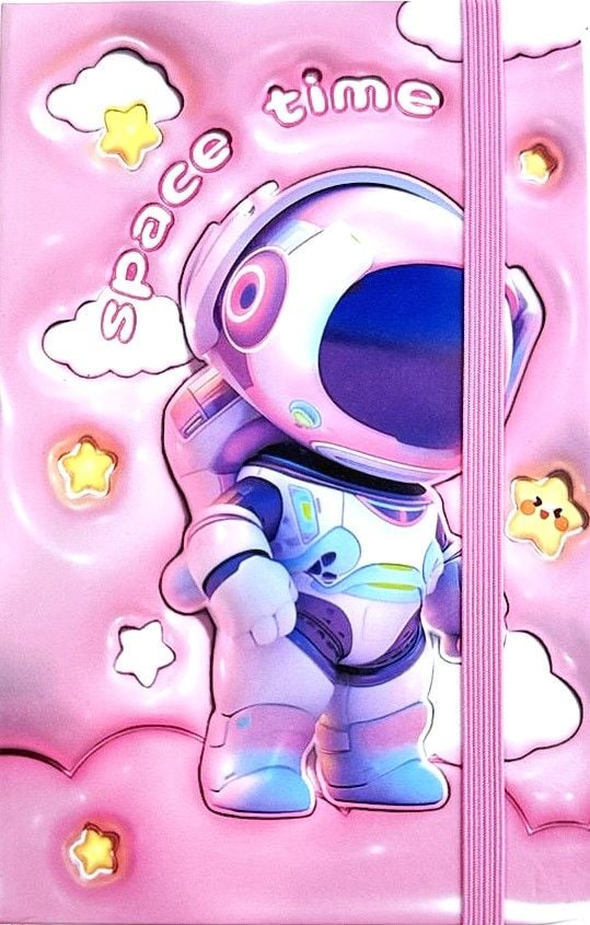 Блокнот на гумці А6 8,7*13,5 см 80 арк тверда обкл Hero (24 шт/уп) 762602ML MALEVARO