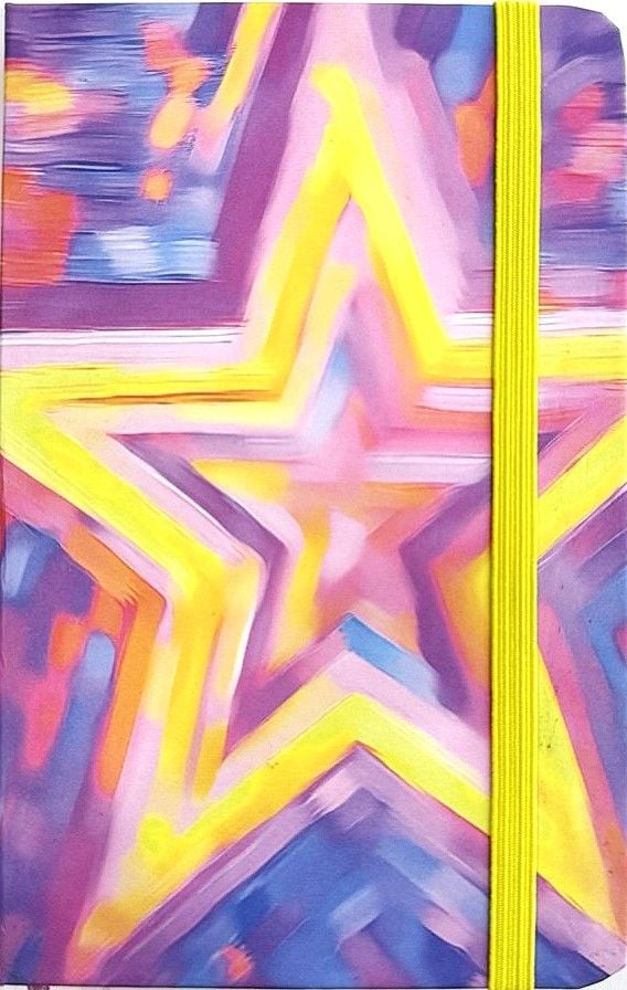 Блокнот на гумці А6 8,7*13,5 см 80 арк тверда обкл Star (24 шт/уп) 762596ML MALEVARO