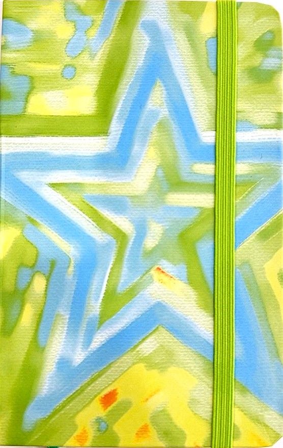 Блокнот на гумці А6 8,7*13,5 см 80 арк тверда обкл Star (24 шт/уп) 762596ML MALEVARO