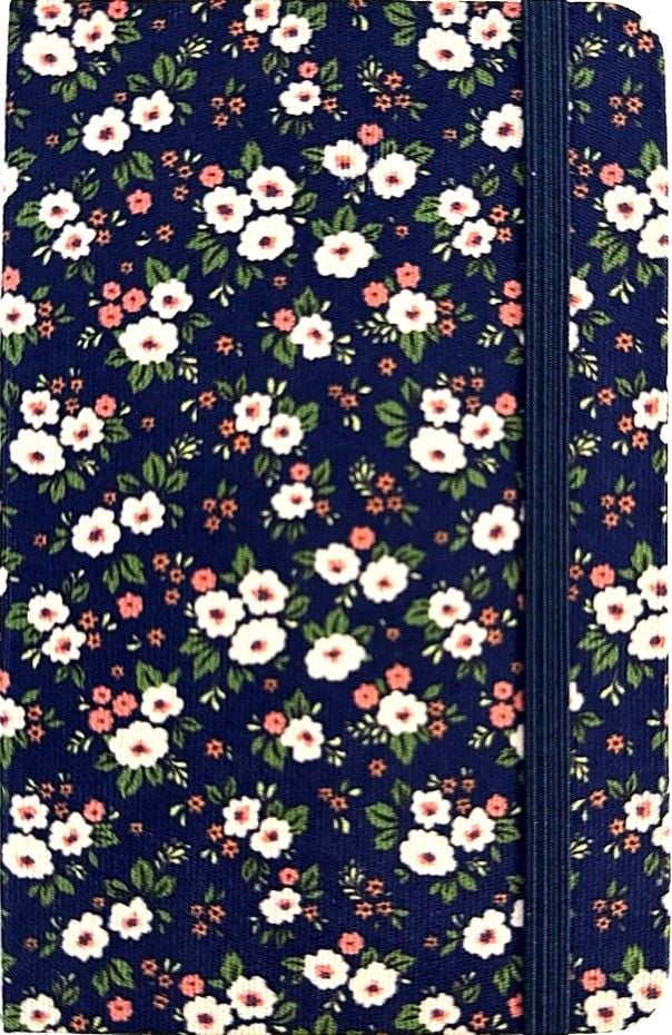 Блокнот на гумці А6 8,7*13,5 см 80 арк тверда обкл Small Flowers (24 шт/уп) 762657ML MALEVARO