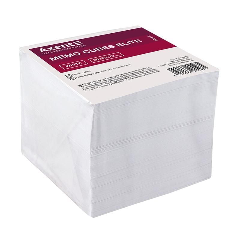 Папір блок 90*90*70 мм Elite White непрокл 8008 Axent