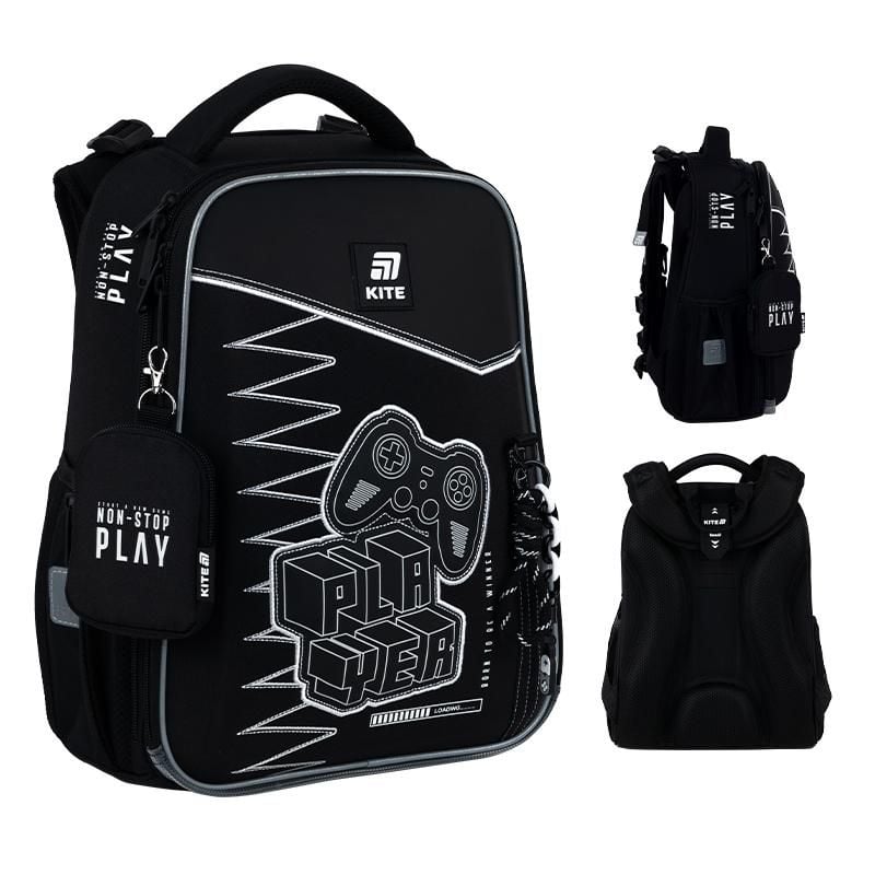 Рюкзак Education Player чорний K25-531M-3 Kite