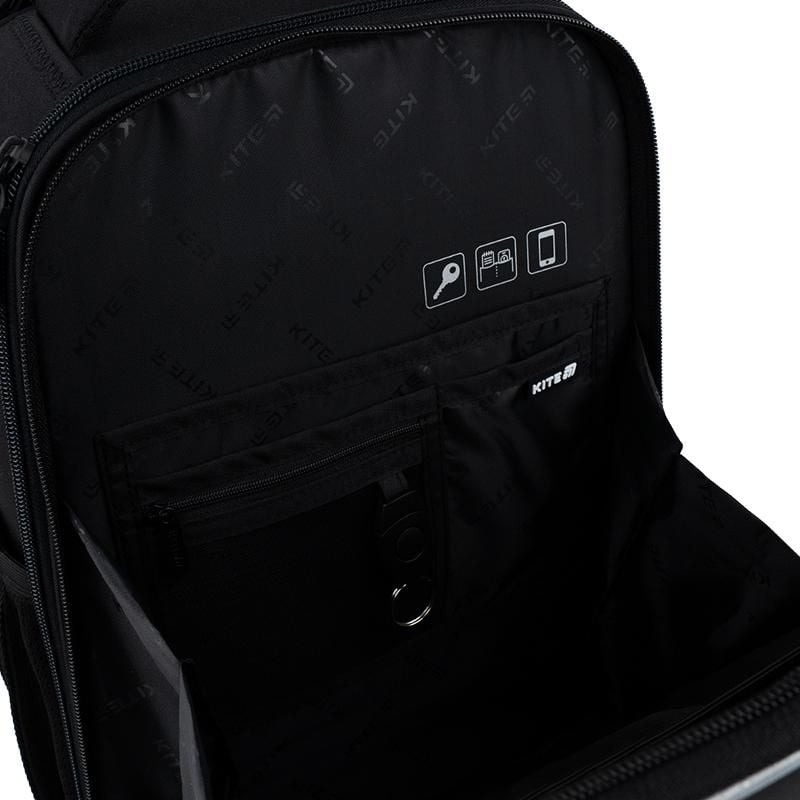 Рюкзак Education Player чорний K25-531M-3 Kite