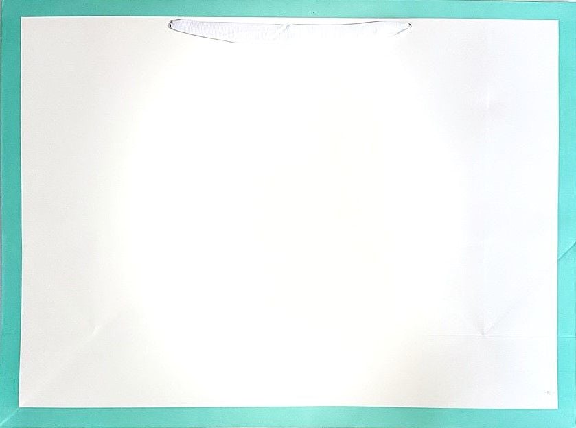 Пакет подарунковий 43*32*14 см Рамка горизонтальний (12 шт/уп) RS-0437 Імпорт