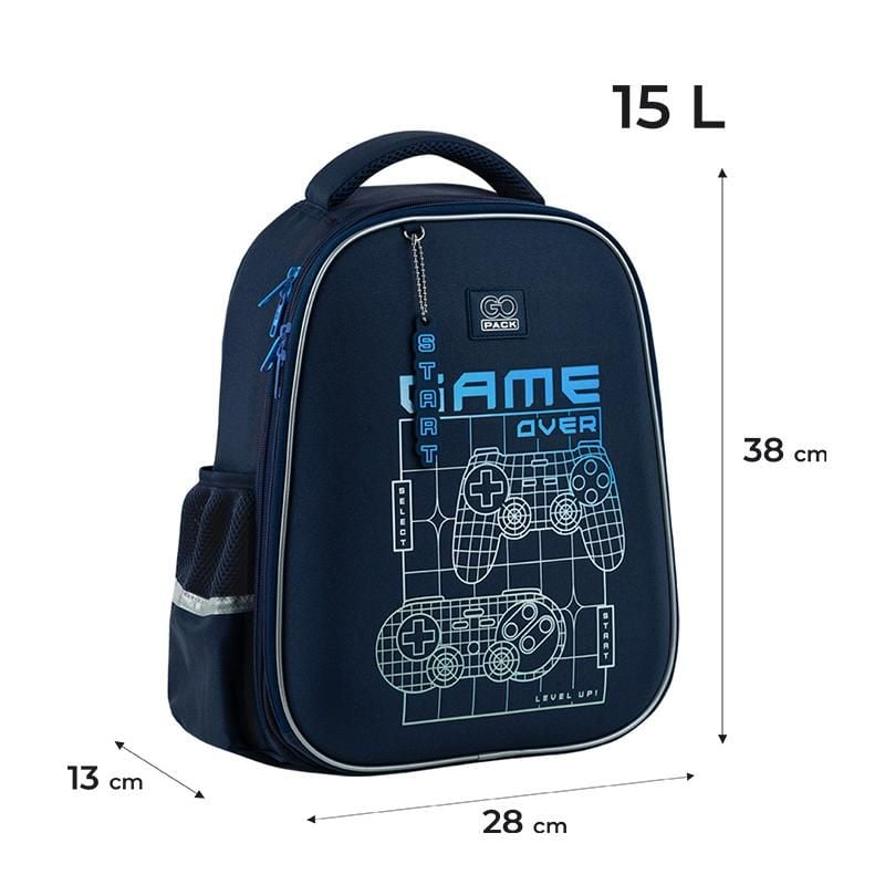 Рюкзак Education напівкаркасний 15 л Level Up GO25-165M-7 Go-Pack