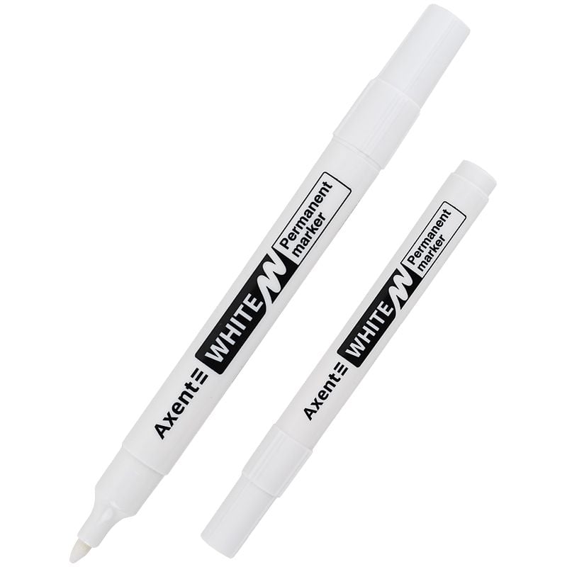 Маркер перманентний 2,0 мм White білий круглий (12 шт/уп) 2545 Centropen