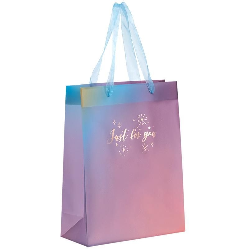 Пакет подарунковий 25*19 см пластиковий Just for you (12 шт/уп) 8503-38 Axent
