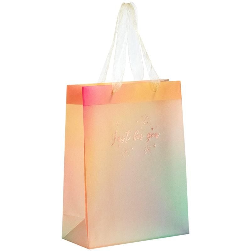 Пакет подарунковий 25*19 см пластиковий Just for you (12 шт/уп) 8503-40 Axent