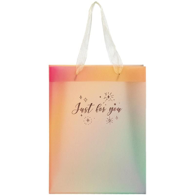 Пакет подарунковий 25*19 см пластиковий Just for you (12 шт/уп) 8503-40 Axent