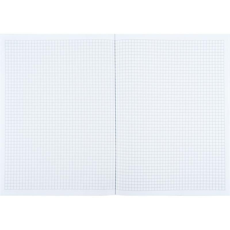 Зошит А4 48 арк на скобі клітинка темно-зелений (16 шт/уп) 4781-1 Axent