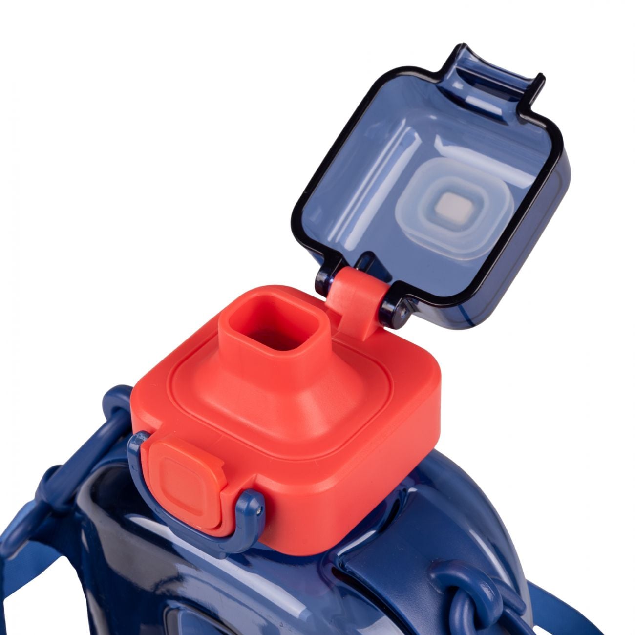 Пляшка-фляга для води 750 мл синьо-червона 708197 YES!