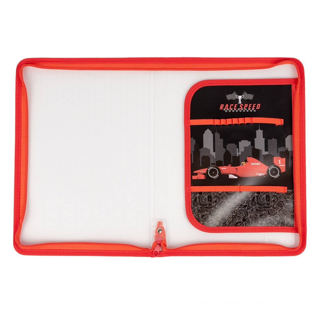 Папка на блискавці А4 Race Legend 492072 YES!