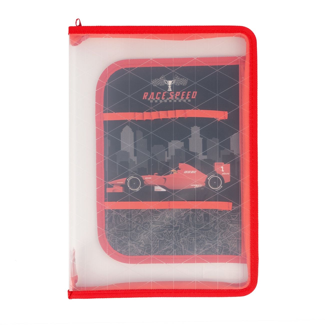 Папка на блискавці А4 Race Legend 492072 YES!