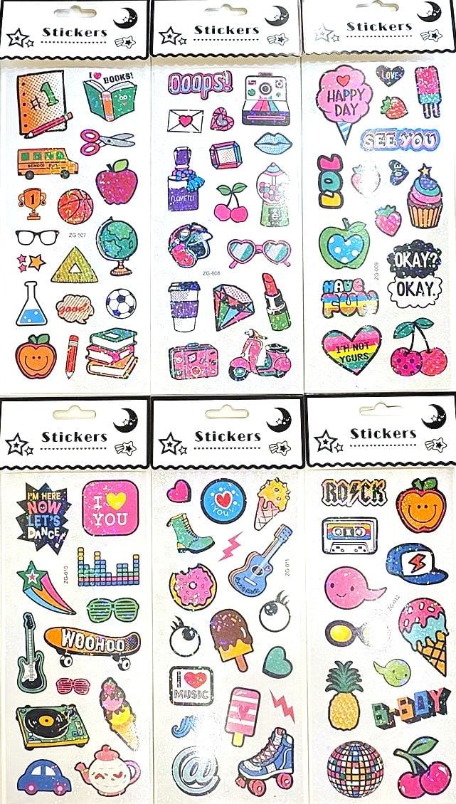 Наліпки (12 шт/уп) 762893ML (ZG) Імпорт