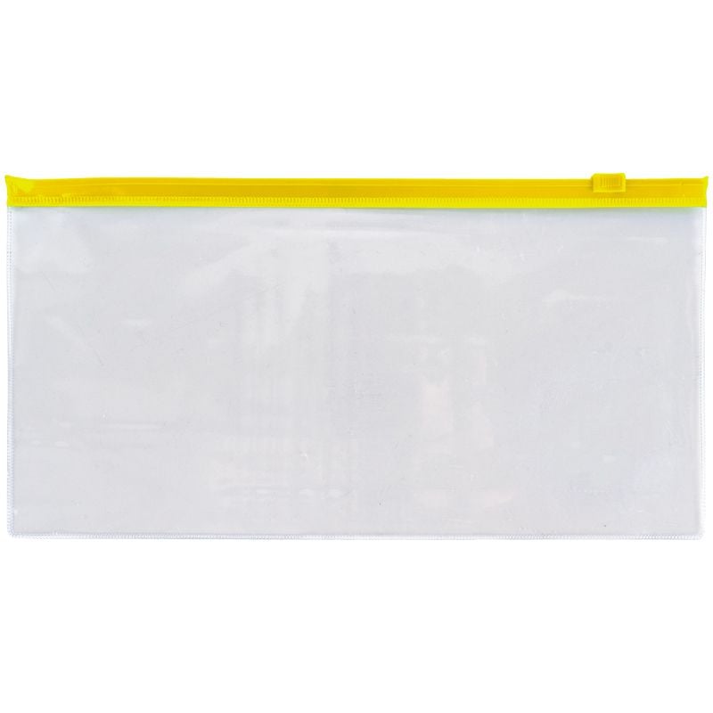Папка на zip-застібці DL zip-lock жовта 1409-26 Axent