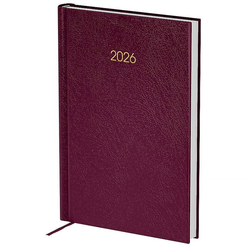 Блокнот щоденник 2026 Classic City 145*210 мм сливовий 8842-26-5 Axent