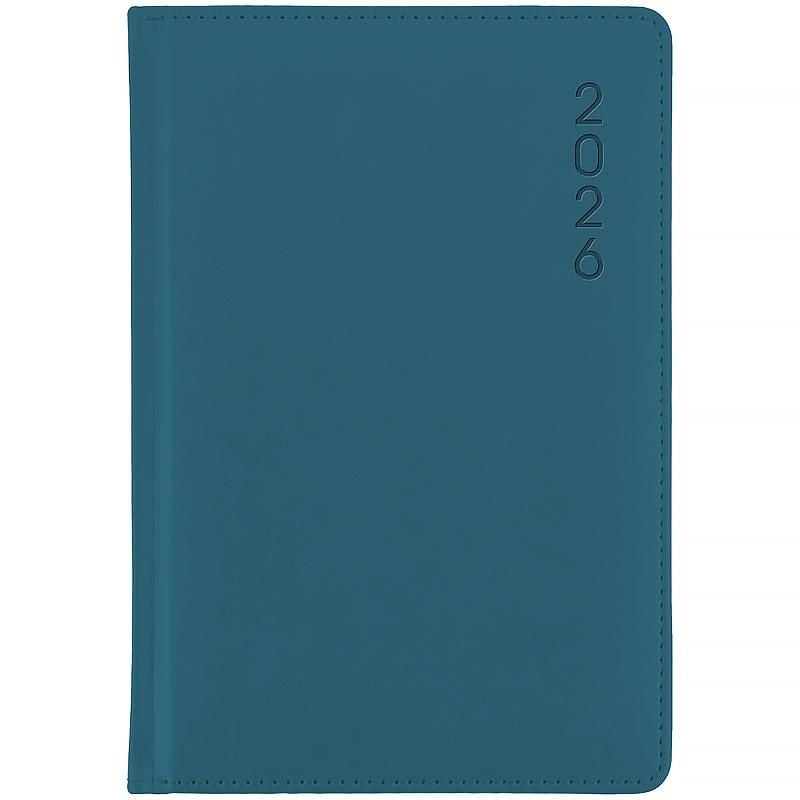 Блокнот щоденник 2026 Classic Palermo 145*210 мм синій 8843-26-2 Axent