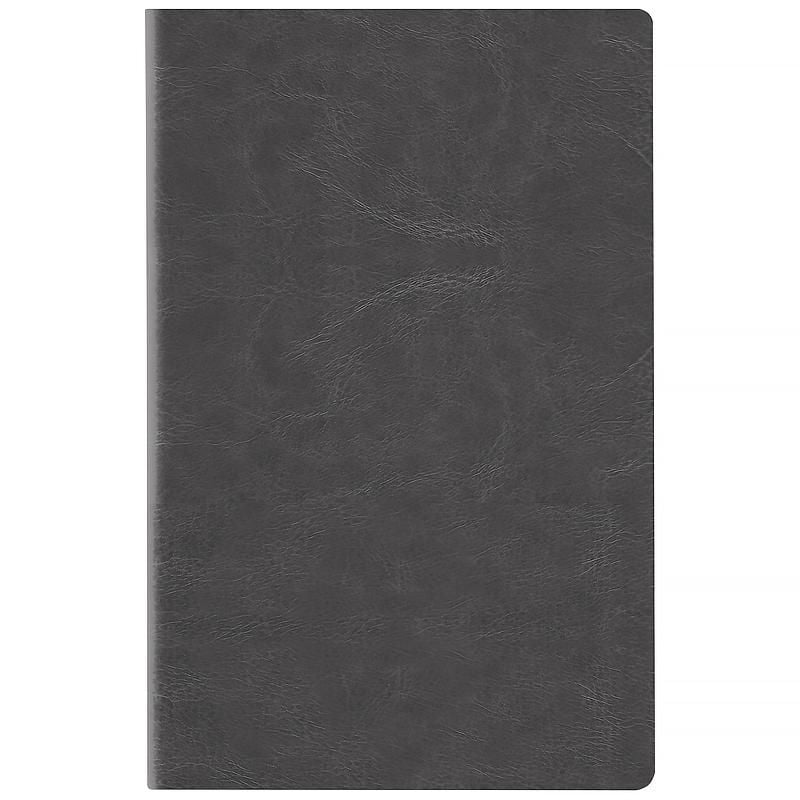 Блокнот щоденник 2026 Partner City Soft м'яка обкл срібний зріз 145*210 мм сірий 8821-26-06 Axent