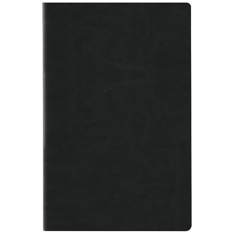 Блокнот щоденник 2026 Partner City Soft м'яка обкл срібний зріз 145*210 мм чорний 8821-26-01 Axent