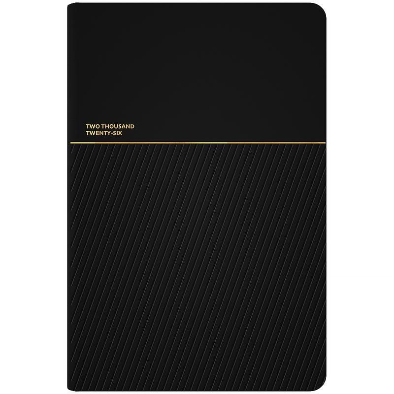 Блокнот щоденник 2026 Partner Traces 145*210 мм чорний 8829-26-1 Axent