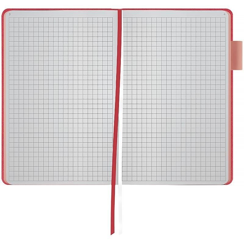 Блокнот Щотижневик 2026 Partner Soft Muse 125* 195 мм рожевий 8527-26-1 Axent