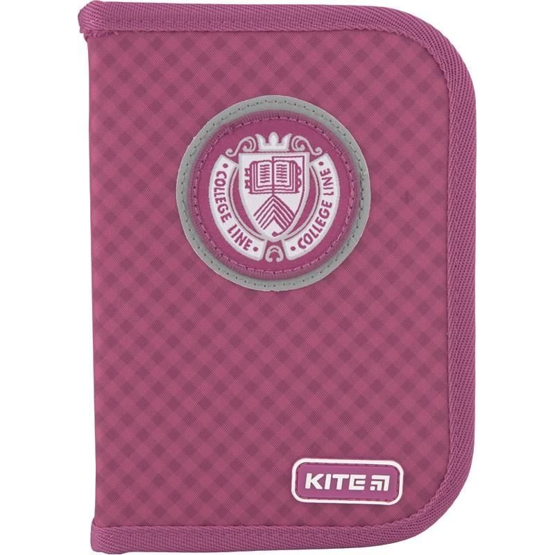 Пенал з наповненням 1 відділення 2 відворота College line K20-622H-3 Kite