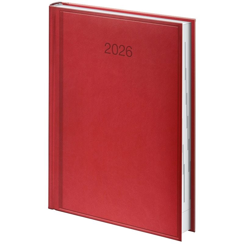 Блокнот щоденник 2026 Torino Trend червоний 73-795 38 206 BRUNNEN