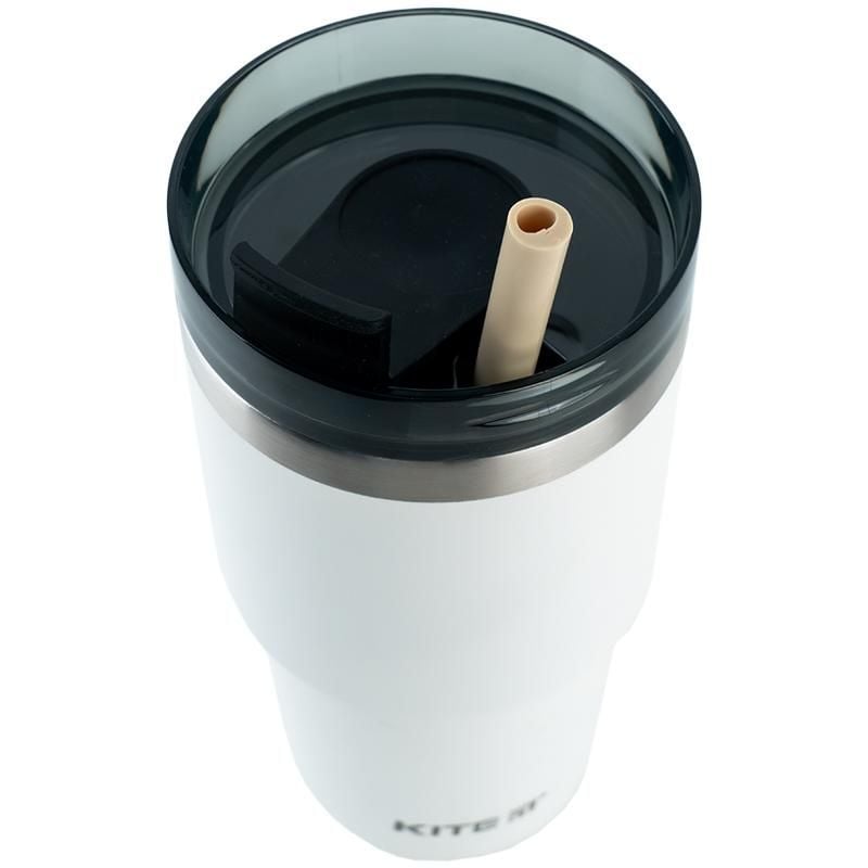 Термокружка 600 мл біла K24-1206-1 Kite