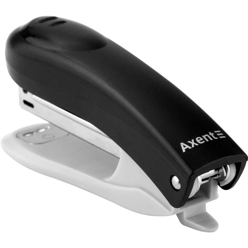 Степлер до 10 арк пробивання Welle-2 чорний 4812-01 Axent