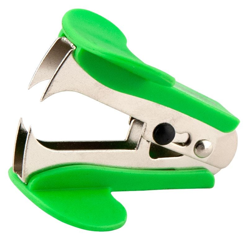 Степлер дестеплер с замком салатовий 5550-09 Axent