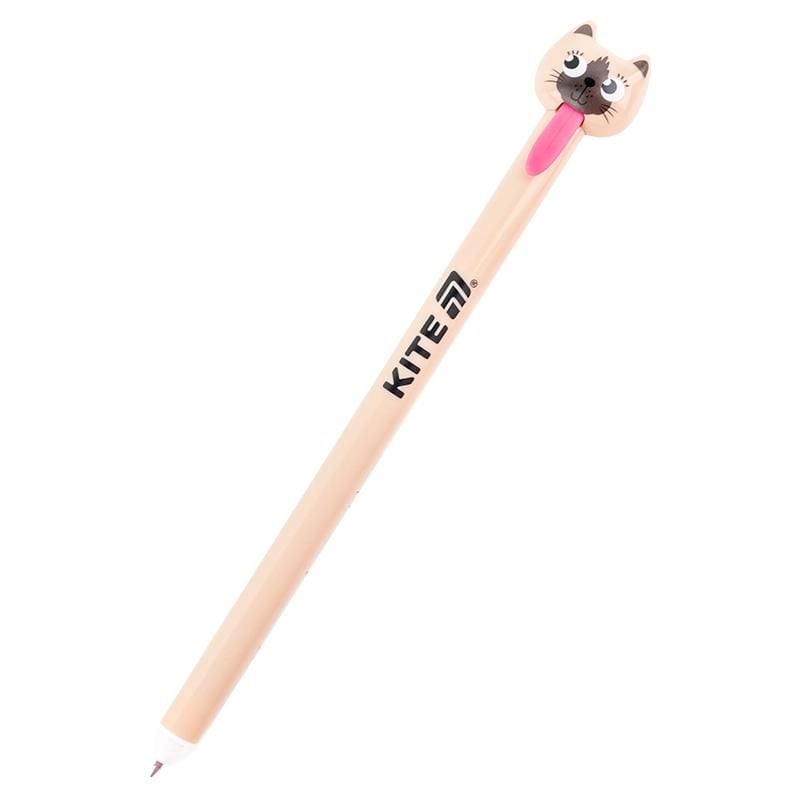 Ручка пиши/стирай гелева автоматична Cats синя (36 шт/уп) K25-027 Kite