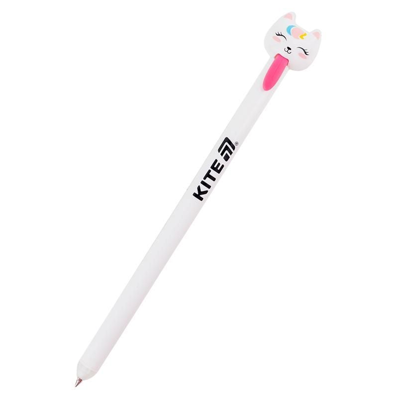 Ручка пиши/стирай гелева автоматична Cats синя (36 шт/уп) K25-027 Kite