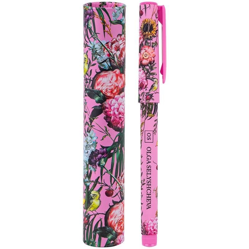 Ручка кулькова подарункова в футлярі OS рожева AB1098-04-02 Axent