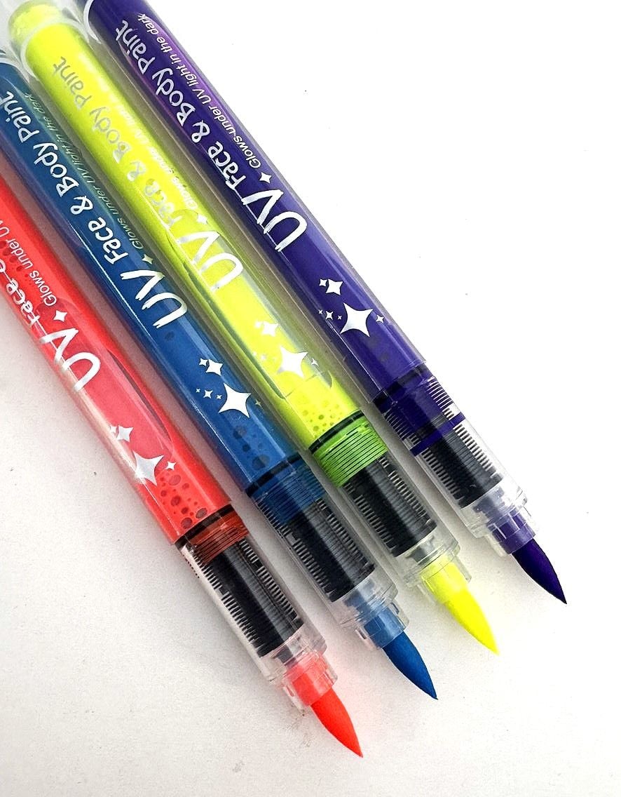 Фарби для обличчя світяться в ультрафіолеті 8 кол AW.1604 (SA-0418) Імпорт