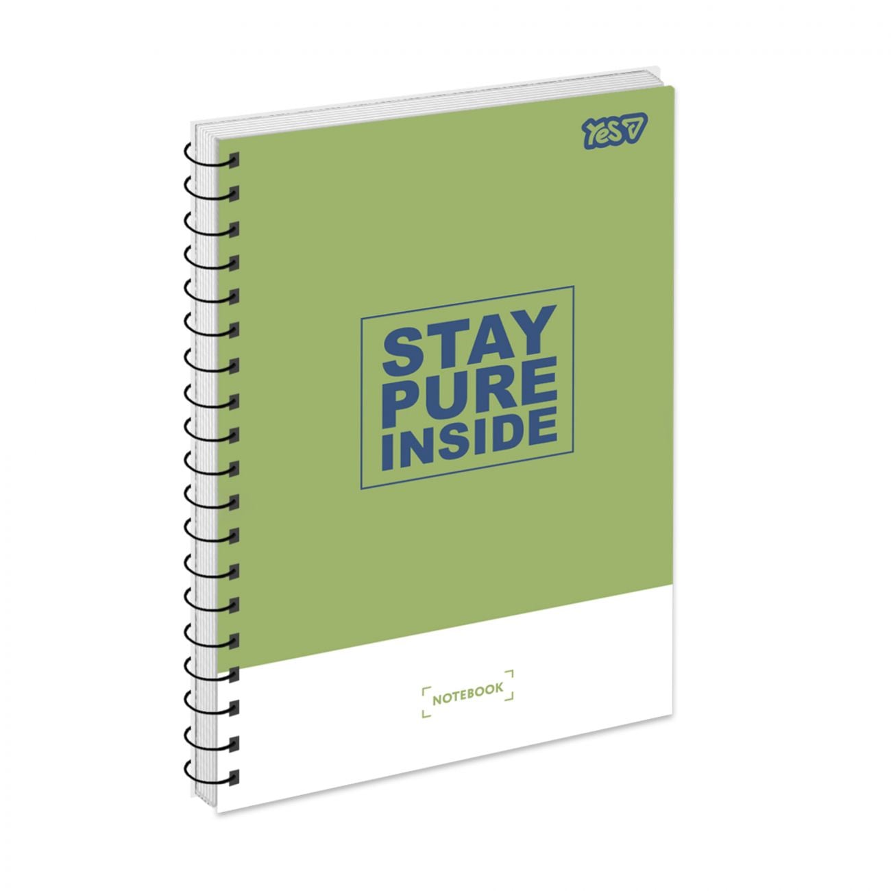 Блокнот А5 на пружині 80 арк кліт Essentials 152321 YES!