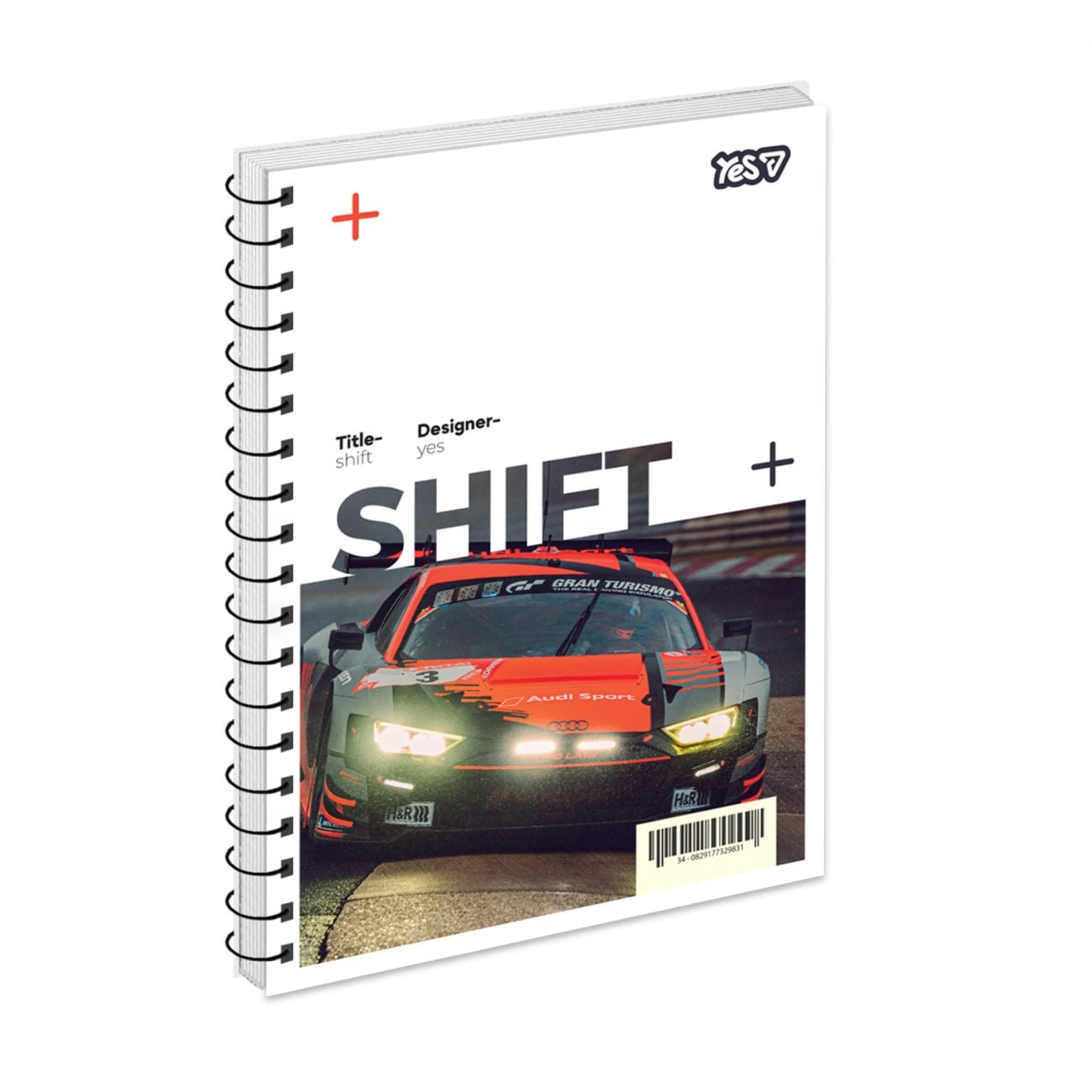 Блокнот А5 на пружині 80 арк кліт No Limits 152313 YES!