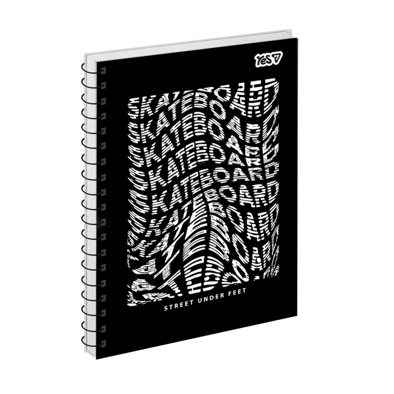 Блокнот А5 на пружині 80 арк кліт Skate Life 152441 YES!