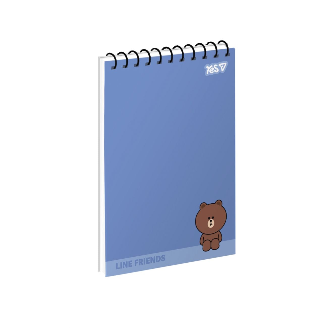 Блокнот А6 на пружині 80 арк кліт Line Friends. Best Friends 152465 YES!