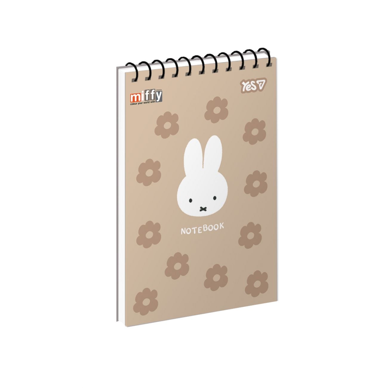 Блокнот А6 на пружині 80 арк кліт Miffy. Calm Friend 152459 YES!