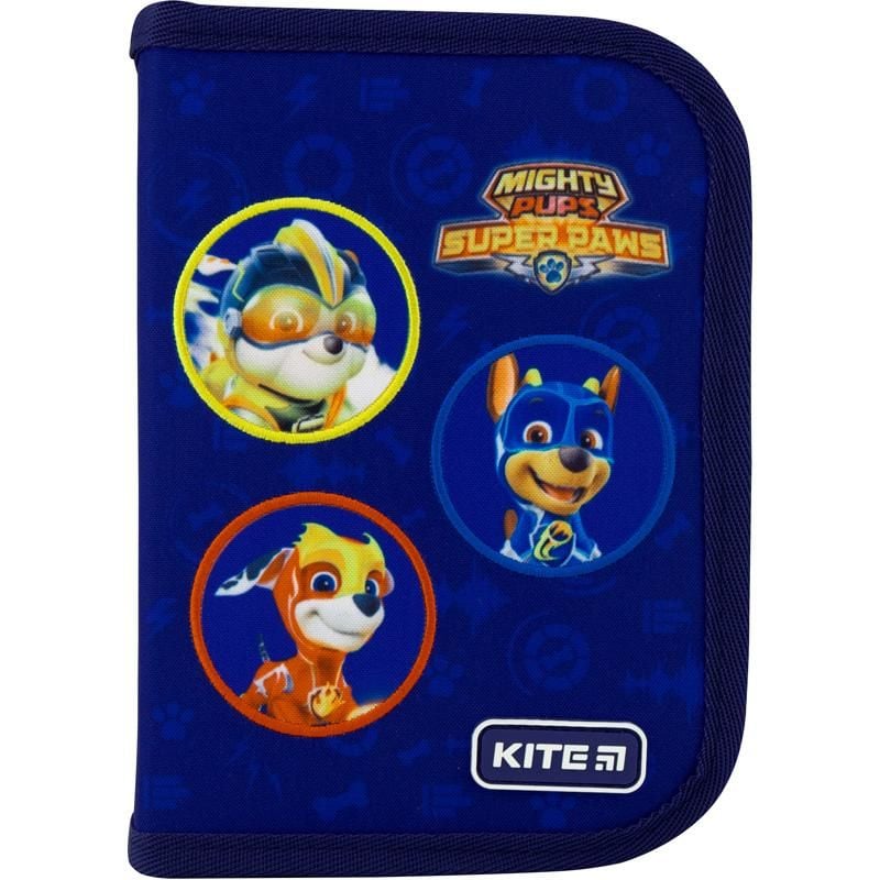 Пенал з наповненням 1 відділення 2 відворота Paw patrol PAW20-622H Kite