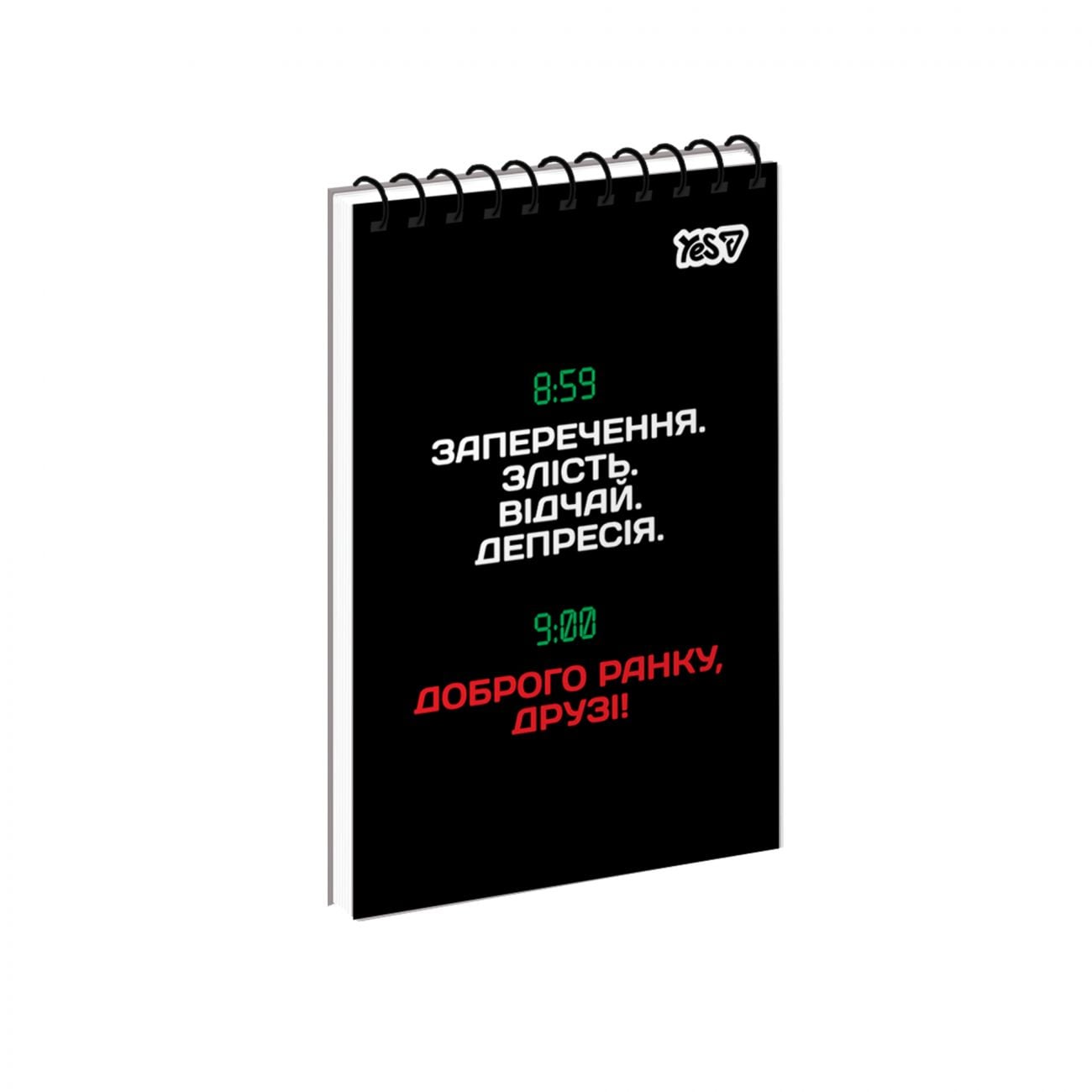 Блокнот А6 на пружині 80 арк кліт No Filter 152335 YES!