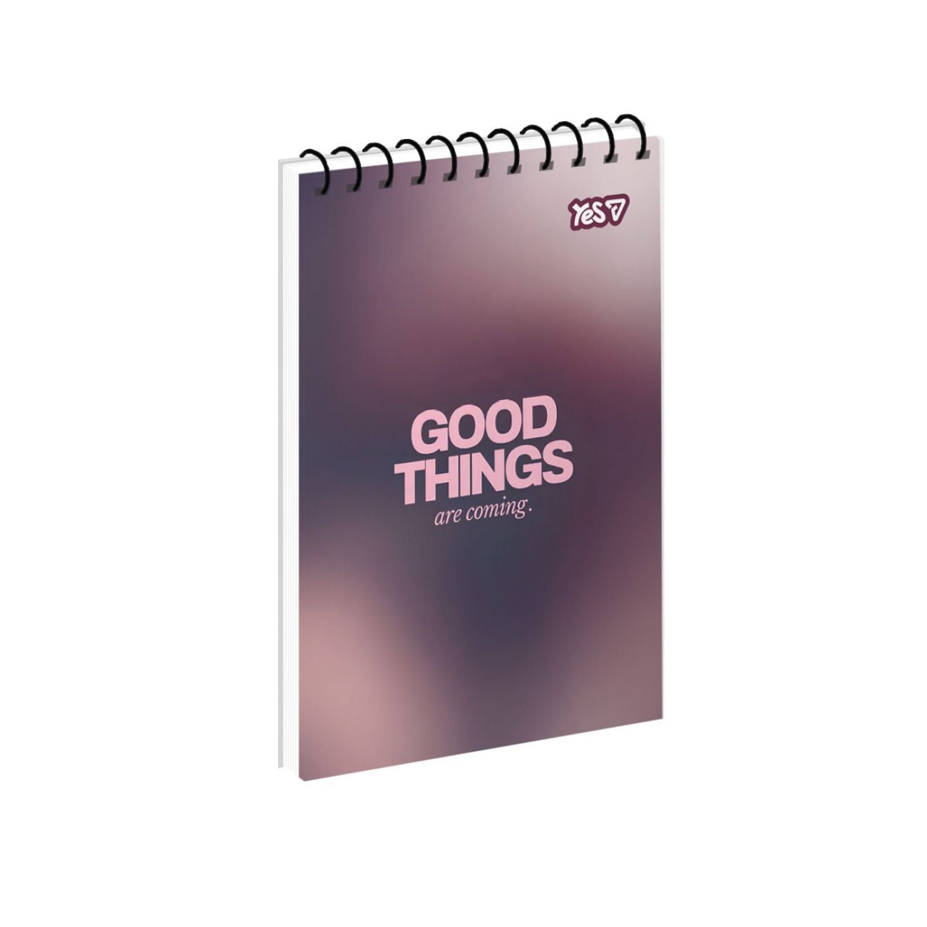 Блокнот А6 на пружині 80 арк кліт Soft Lights 152341 YES!