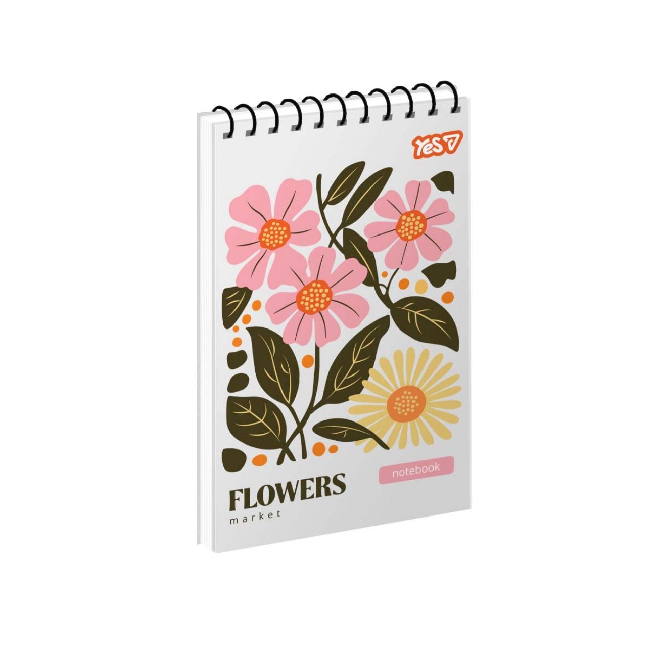 Блокнот А6 на пружині 80 арк кліт Spring Mood 152339 YES!