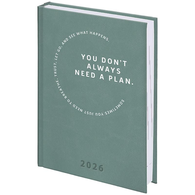 Блокнот щоденник кишеньковий 2026 Torino Trend бірюзовий холодний 73-736 38 536 BRUNNEN