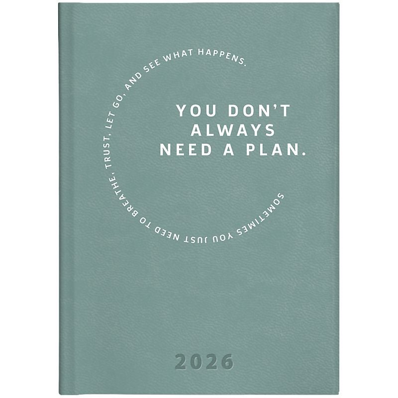 Блокнот щоденник кишеньковий 2026 Torino Trend бірюзовий холодний 73-736 38 536 BRUNNEN