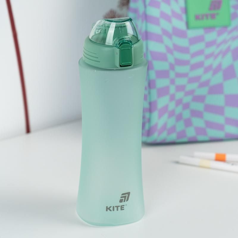 Пляшечка для води 660 мл бірюзова K25-1216-2 Kite