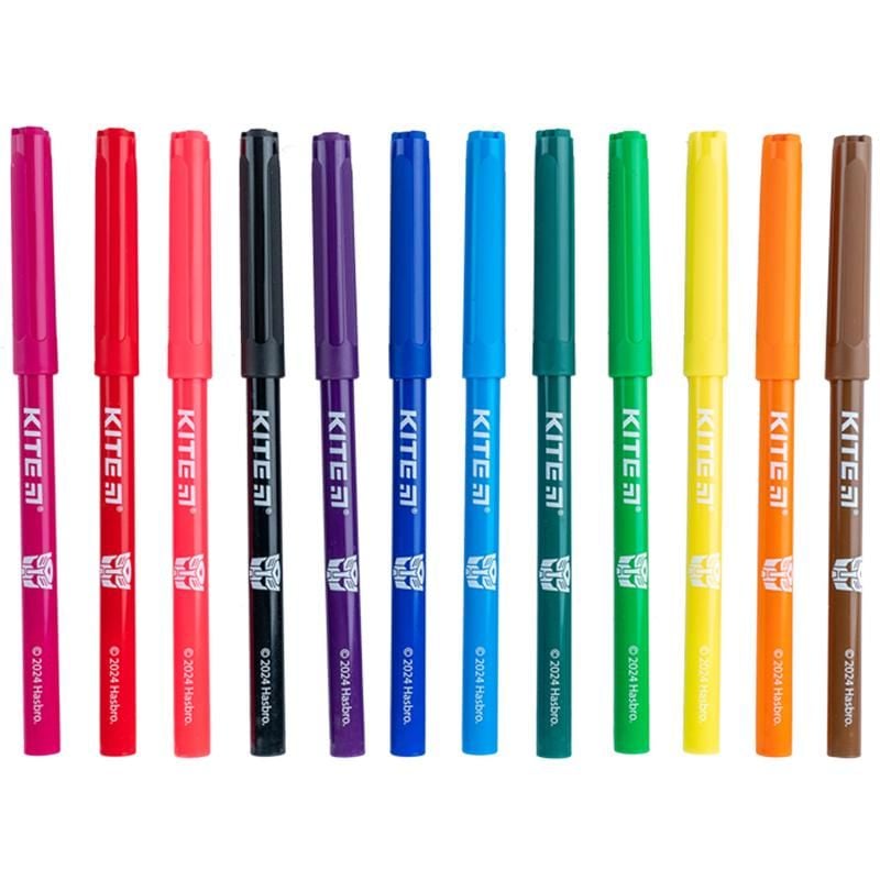 Фломастери 12 кол Transformers TF24-447 Kite