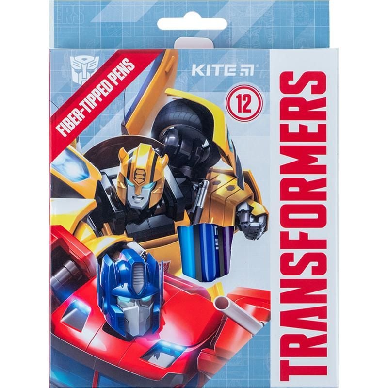 Фломастери 12 кол Transformers TF24-447 Kite