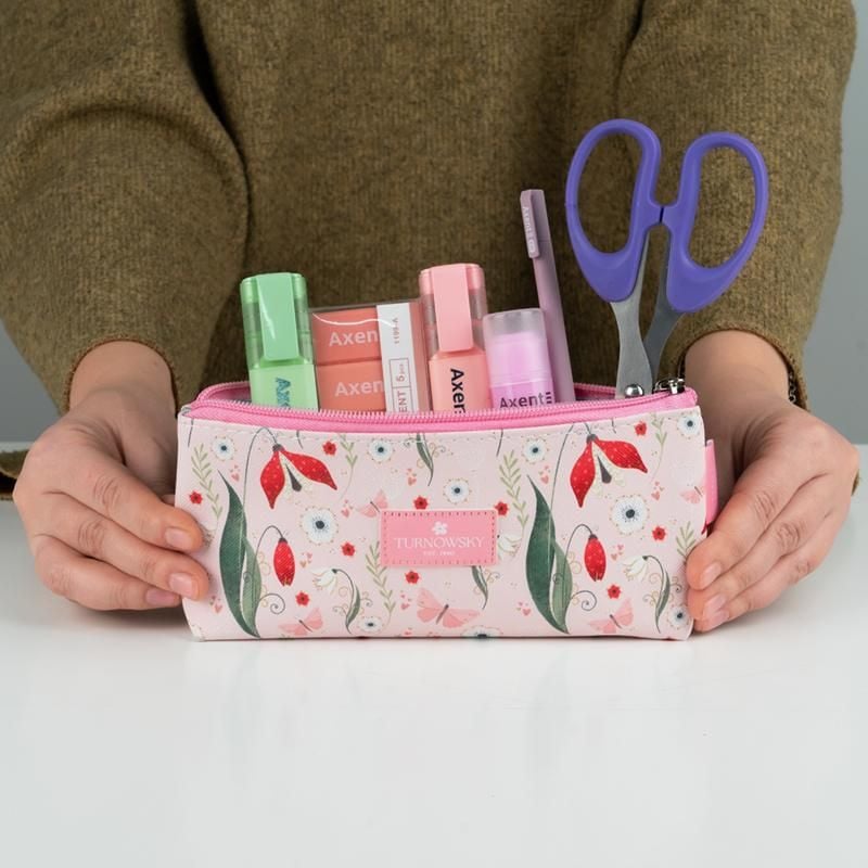 Пенал косметичка на блискавці Turnovsky Secret Garden-1 1460-7-TR Axent