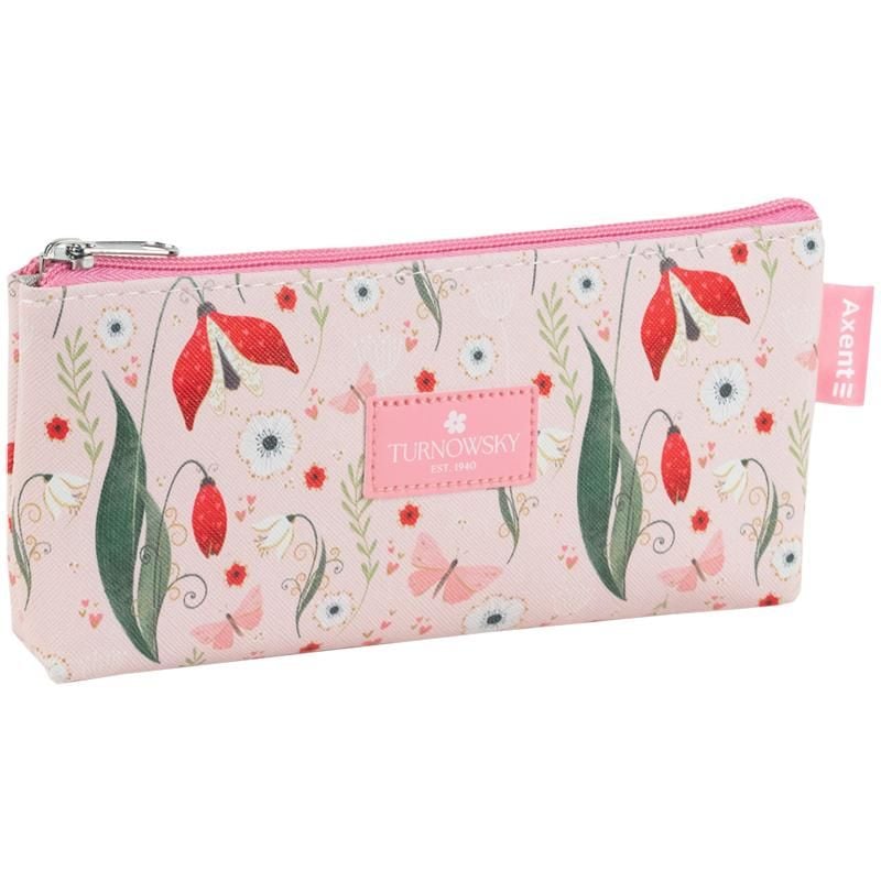 Пенал косметичка на блискавці Turnovsky Secret Garden-1 1460-7-TR Axent
